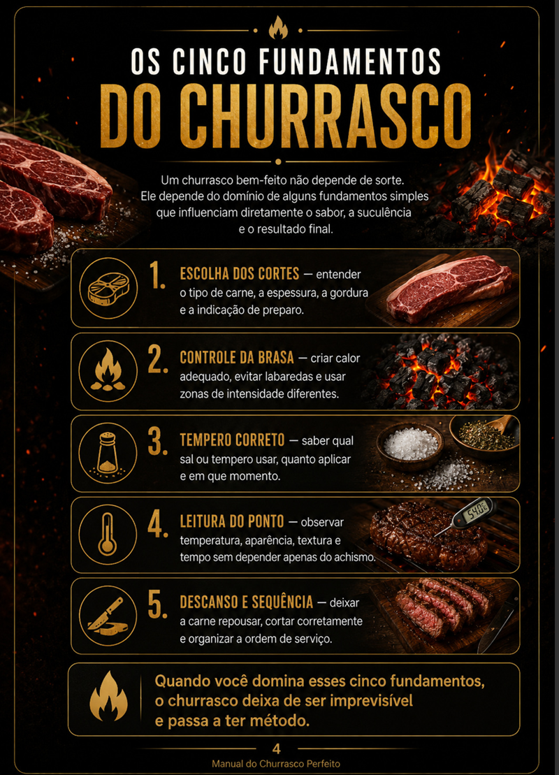 Página do Manual do Churrasco Perfeito